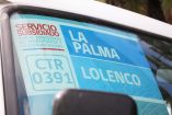 Autoridades inauguran nuevo recorrido que beneficiará a sectores de Lolenco - La Palma en María Pinto