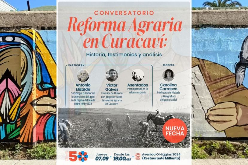 Curacavi conmemora 50 Años en actividades sobre Reforma Agraria