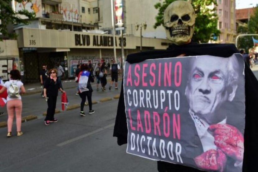 Piñera asesino corrupto