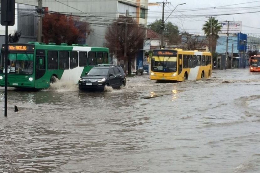 Se esperan fuertes lluvias en Santiago